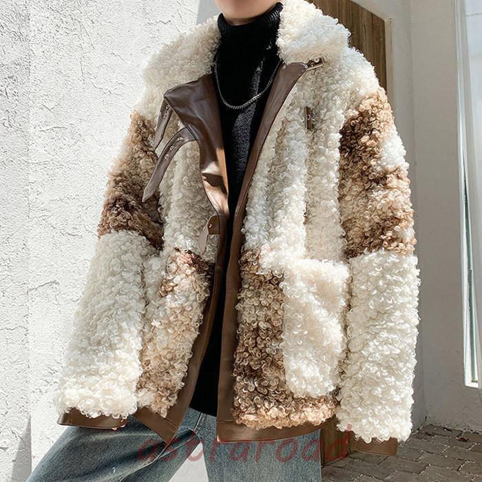 ジャケット コート メンズ 裏起毛 ムートンジャケット ムートンコート