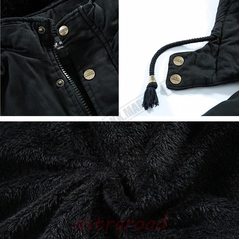 フード付きコート モッズコート メンズ 裏フリースジャケット