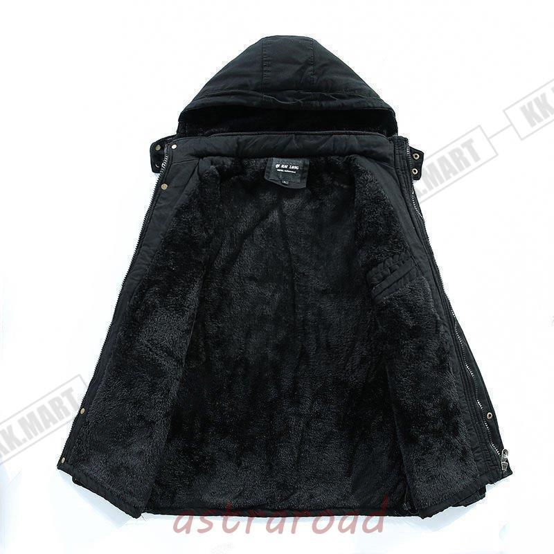 フード付きコート モッズコート メンズ 裏フリースジャケット