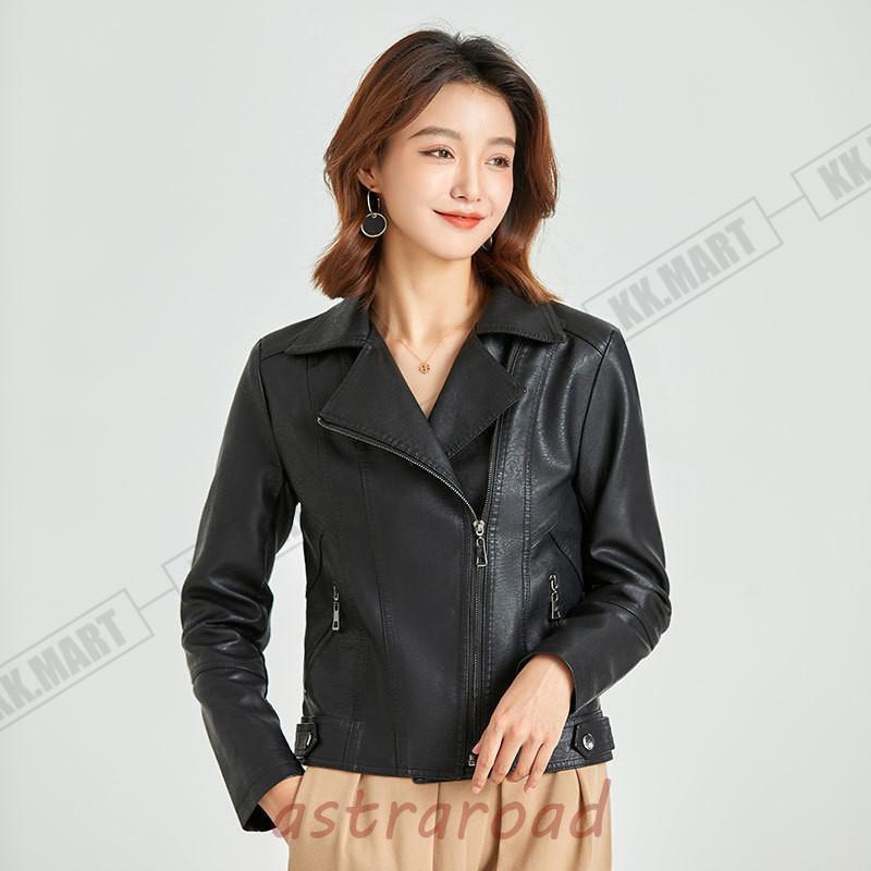 ライダースジャケット 革ジャン レディース レザージャケット