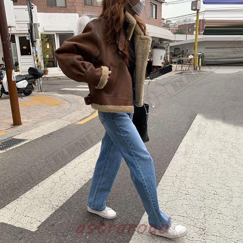 レザージャケット 革ジャケット レディース 冬 アウター ボア 裏起毛