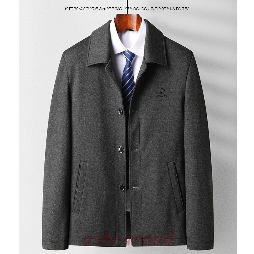 PERSON'S FOR MEN ダークグレー ビジネスジャケット PERSON'S FOR MEN ダークグレー ビジネスジャケット