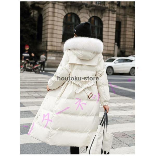 ダウンコート 超ロング レディース 81-85％ダウン 上品 ダウン