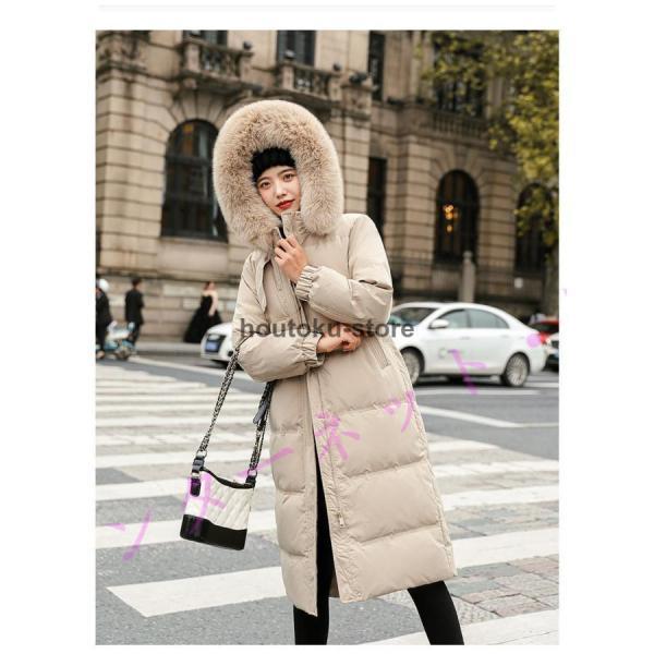 ダウンコート 超ロング レディース 81-85％ダウン 上品 ダウンジャケット aライン着痩せ 撥水 レディース 膝下 コート 2021秋新作 フード付き ベルド付き ダウンコート 超ロング レディース 81-85％ダウン 上品 ダウン