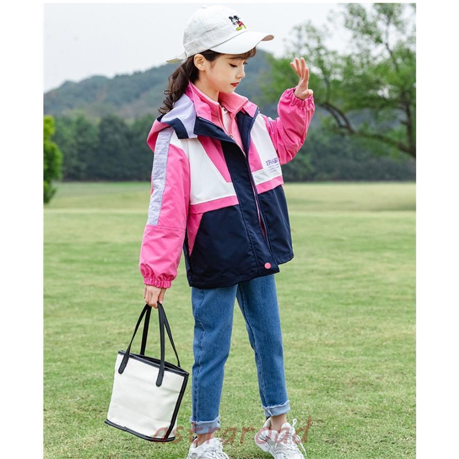 子供 コート 女の子 冬 ガールズ ジャケット マウンテンパーカー