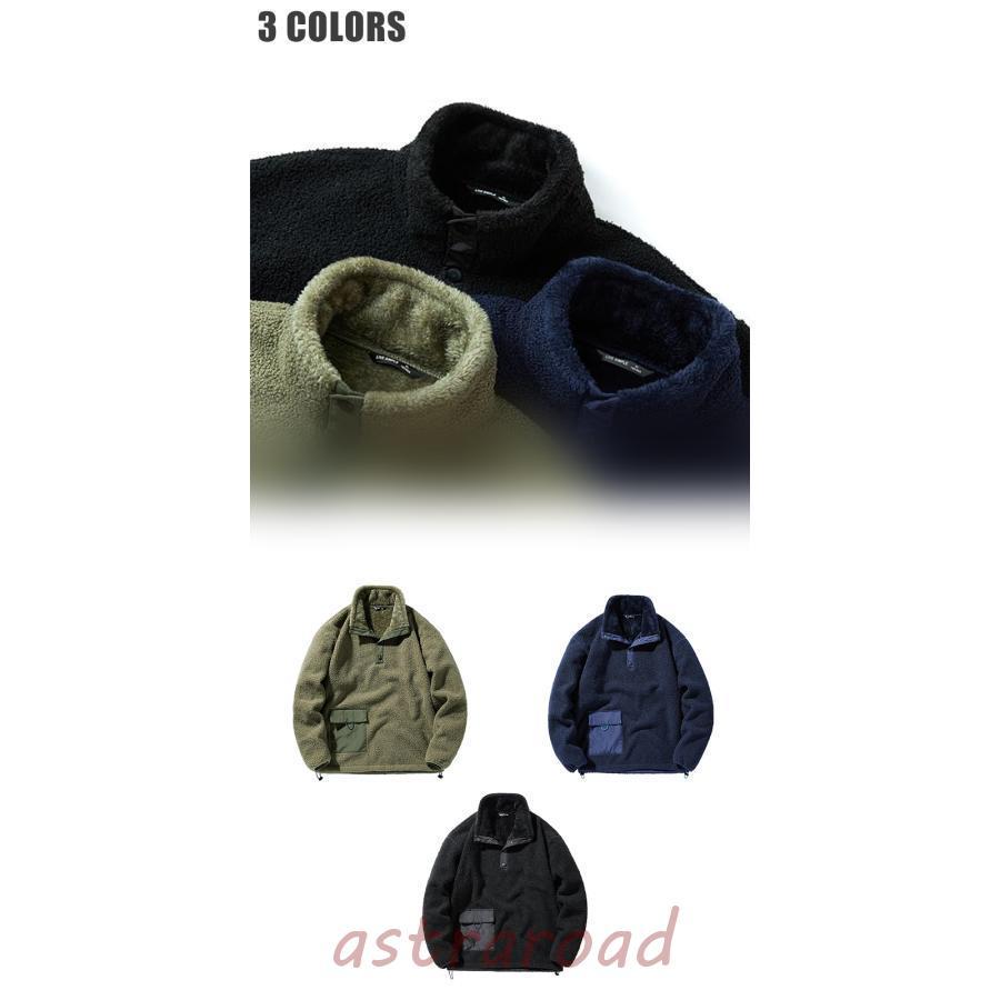 メンズ トップス パーカー プルオーバー トレーナー フリース