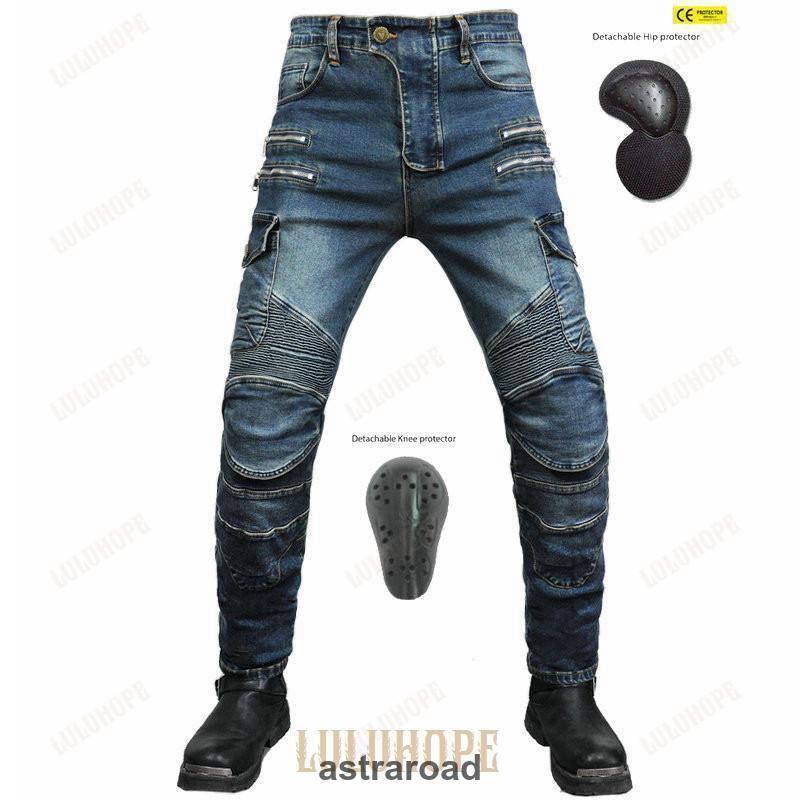 PANDO MOTO スキニー ライディング デニム パンツ ブラック W28 PANDO MOTO スキニー ライディング デニム パンツ ブラック W28