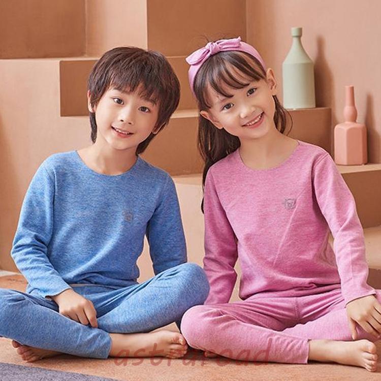 上下セット 秋冬 キッズインナー 子供用 アンダーシャツ インナー