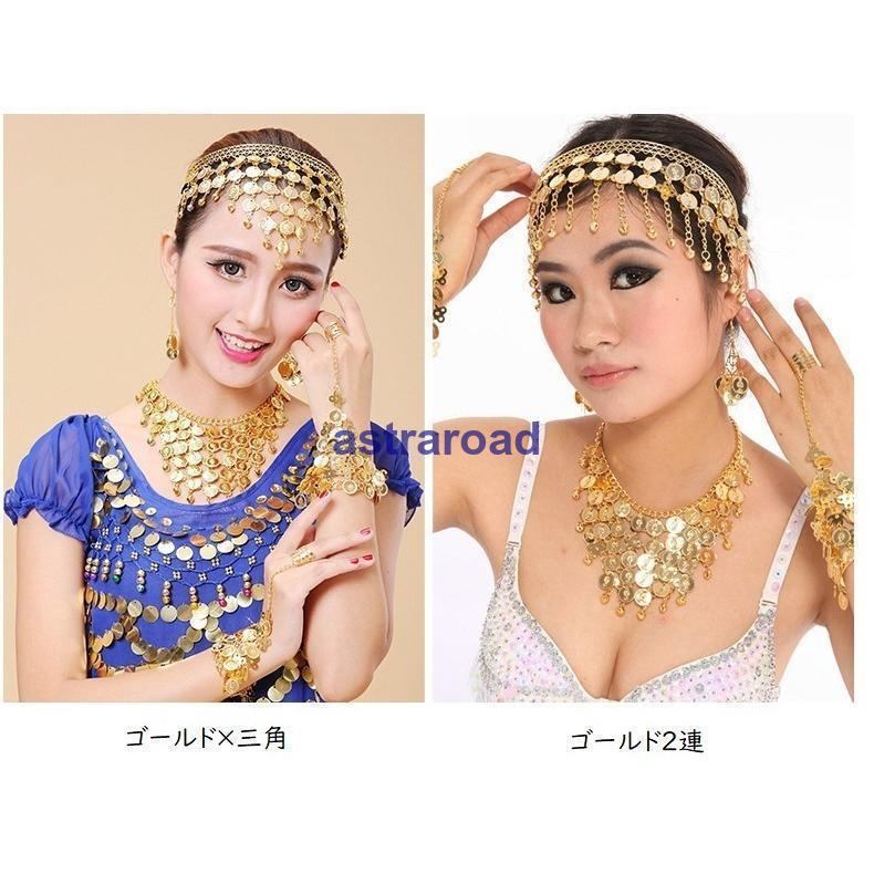 ヘッドアクセサリー ネックレス ブレスレット フックピアス 4点 ヘッドアクセサリー ネックレス ブレスレット フックピアス 4点