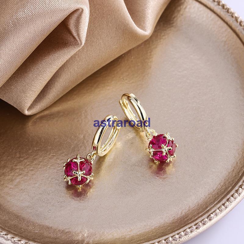 ピアス 両耳用 リングピアス アクセサリー レディース 女性 婦人 フープピアス 揺れる ビジュー かわいい おしゃれ ギフト プレゼント_3