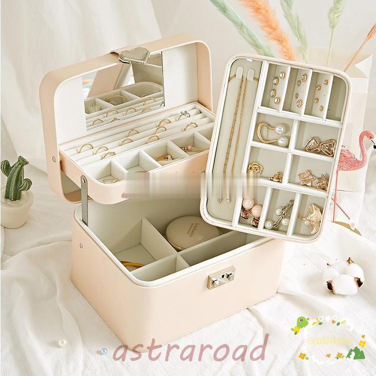 ジュエリーボックス アクセサリーケース アクセサリー収納 コンパクト