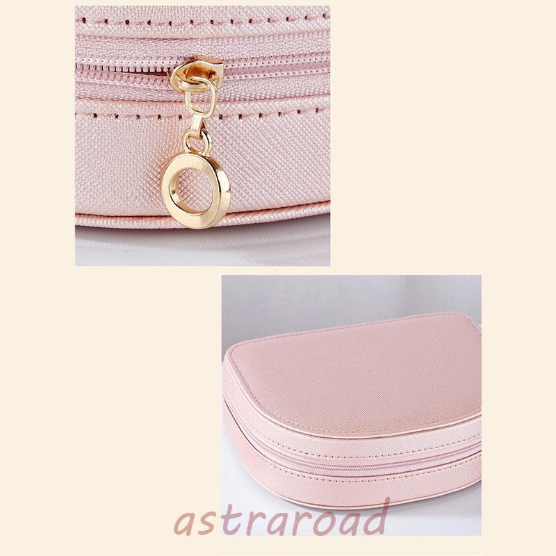 オーストリッチ レザー ジュエリーボックス アクセサリーケース ネックレス 指輪 オーストリッチ レザー ジュエリーボックス アクセサリーケース