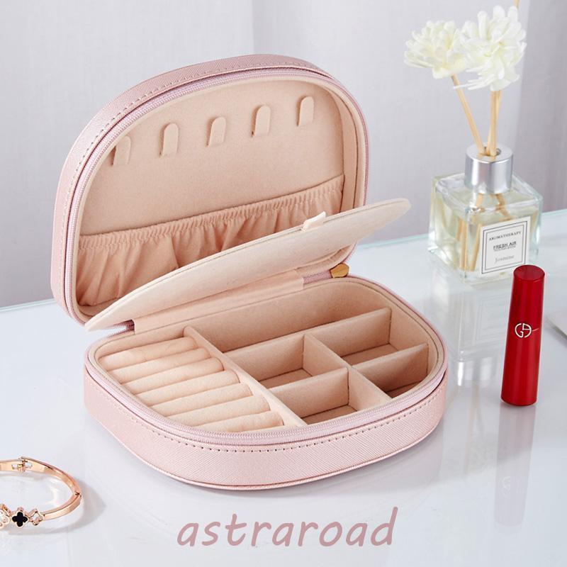 オーストリッチ レザー ジュエリーボックス アクセサリーケース ネックレス 指輪 オーストリッチ レザー ジュエリーボックス アクセサリーケース