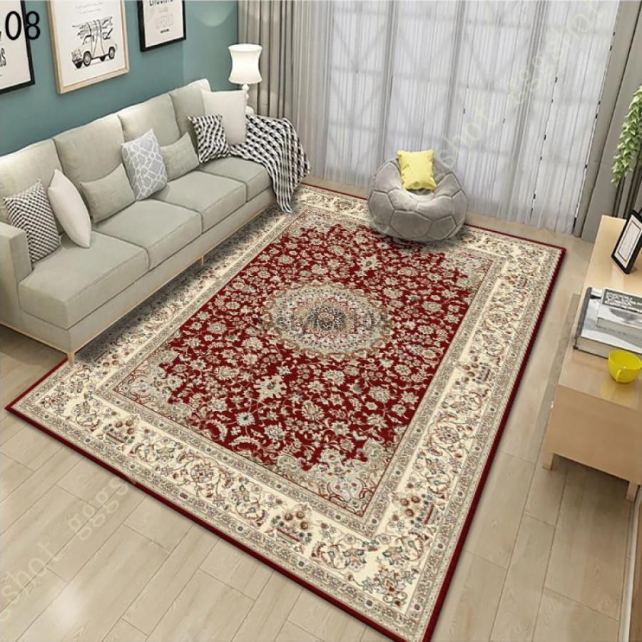 爆買 カーペット 3畳 ペルシャ風絨毯 洗える オールシーズン 滑り止め