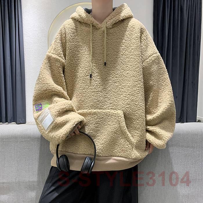 ボアパーカー フリースパーカー メンズ パーカー ポアジャケット