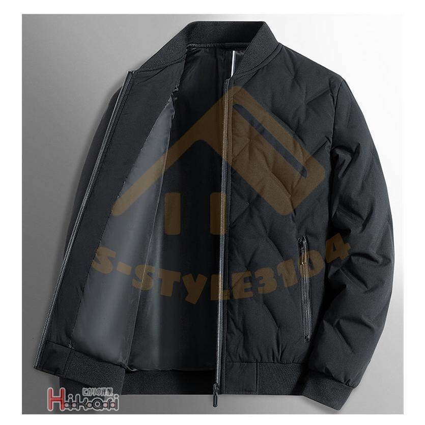 ダウンジャケット メンズ 2022 40代 50代 MA-1 ジャケット 防風