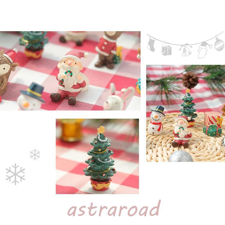 爆買 10点セット クリスマス 飾り クリスマス置物 サンタクロース人形