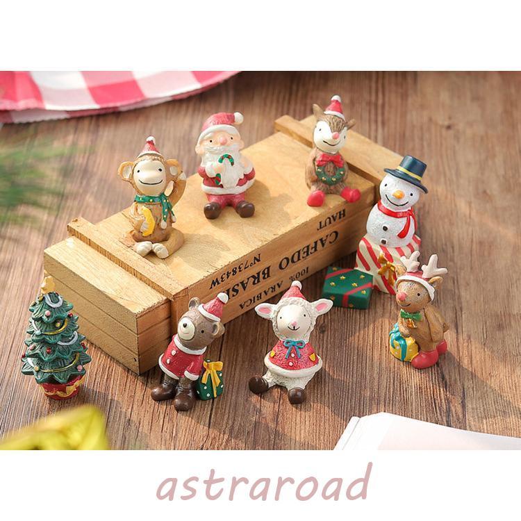 10点セット クリスマス 飾り クリスマス置物 サンタクロース人形