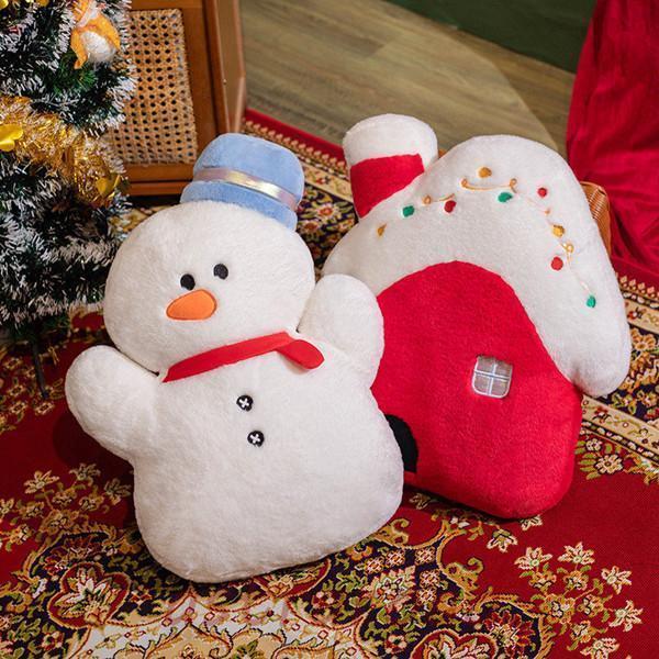 クリスマス 抱きまくら クッション ぬいぐるみ ツリー 雪だるま 