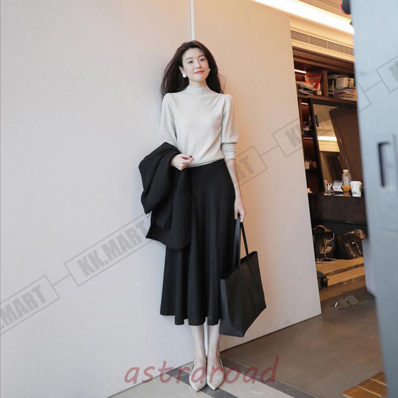 卒業式 服 母 服装 ママスーツ ニットセットアップ レディース 秋冬