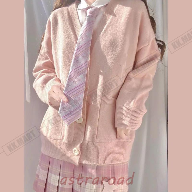 カーディガン レディース スクールカーディガン 春秋 ニット