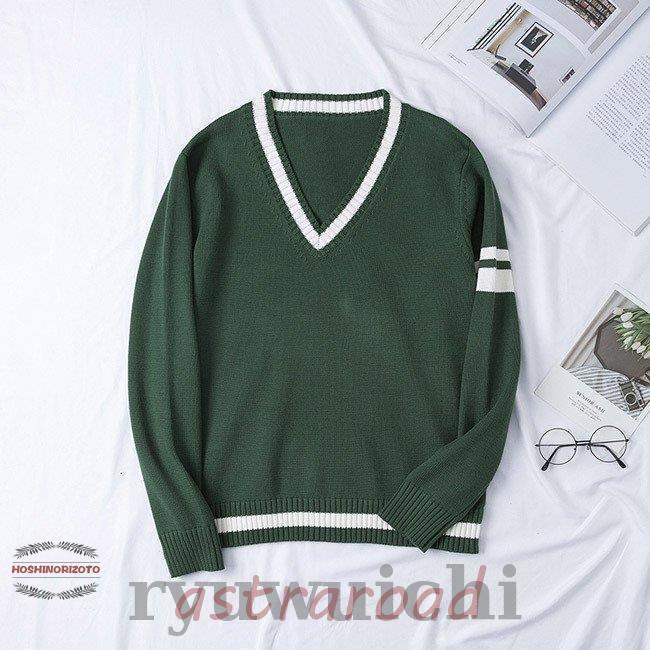 セーター 学生服 レディース Vネック ニットセーター 制服