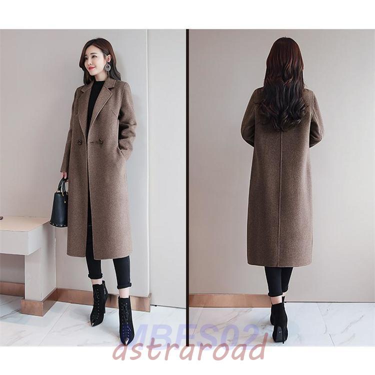 チェスターコート レディース コート ロング丈 トレンチコート ラシャ アウター 無地 カジュアル 秋冬 厚手 ゆったり 母の日 プレゼント コーデ チェスターコート レディース 秋冬 厚手 オフィス ロングコート 冬