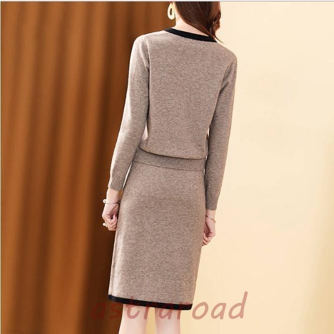 スカートセットアップ 2点セット レディース 上下セット タイト