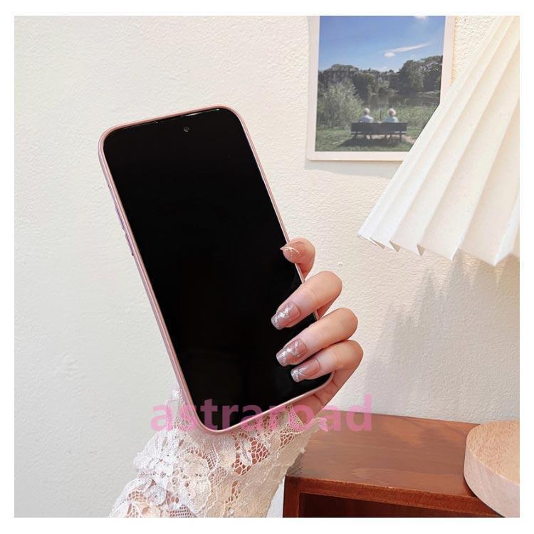 15pro iPhoneケース 鏡付き スマホケース ミラーケース 背面ミラー