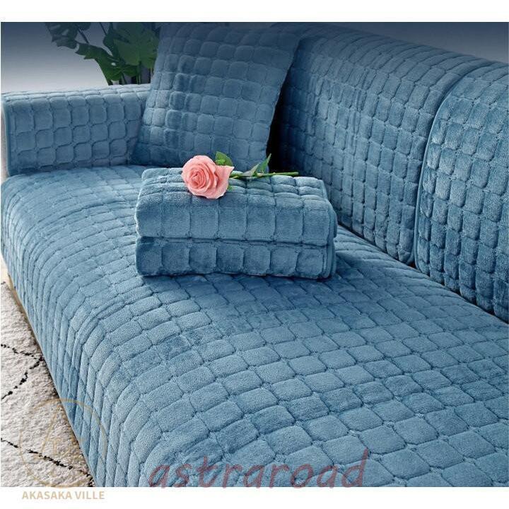 ソファーカバー ふわふわマルチカバー裏起毛 肘掛け 肘なし１人 2人 3人４人掛け用 クッションカバー 滑り止め おしゃれ 厚手 柔らかい 暖かい | ブランド登録なし | 13