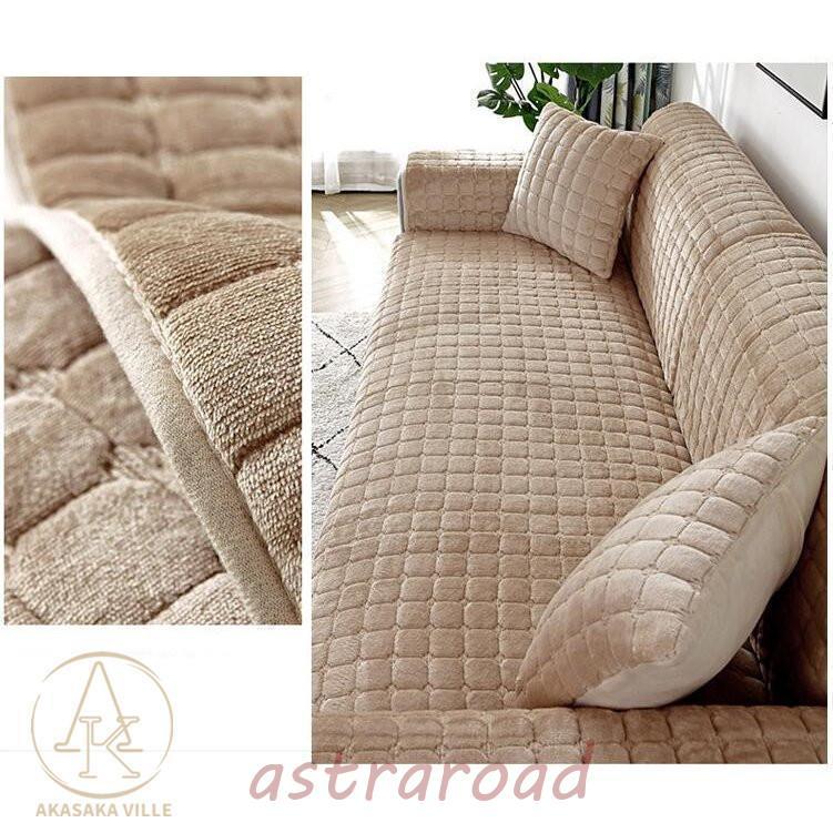 ソファーカバー ふわふわマルチカバー裏起毛 肘掛け 肘なし１人 2人 3人４人掛け用 クッションカバー 滑り止め おしゃれ 厚手 柔らかい 暖かい | ブランド登録なし | 05