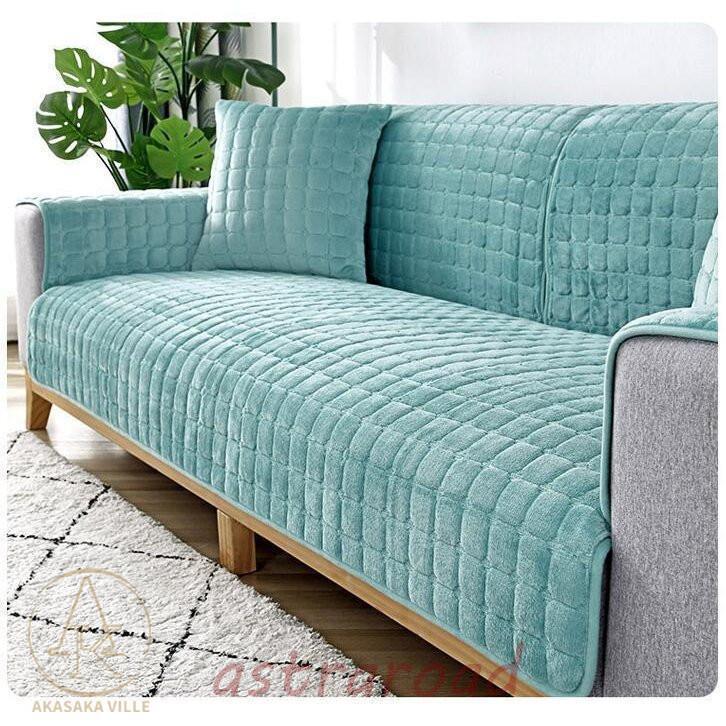 ソファーカバー ふわふわマルチカバー裏起毛 肘掛け 肘なし１人 2人 3人４人掛け用 クッションカバー 滑り止め おしゃれ 厚手 柔らかい 暖かい | ブランド登録なし | 07