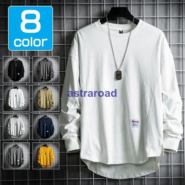 長袖 ブラック カットソー ロング丈Tシャツ ロンT サイズL Amazon.co.jp: [OSAROOM] めっちゃ分厚いロンt 10ozクラス スーパー