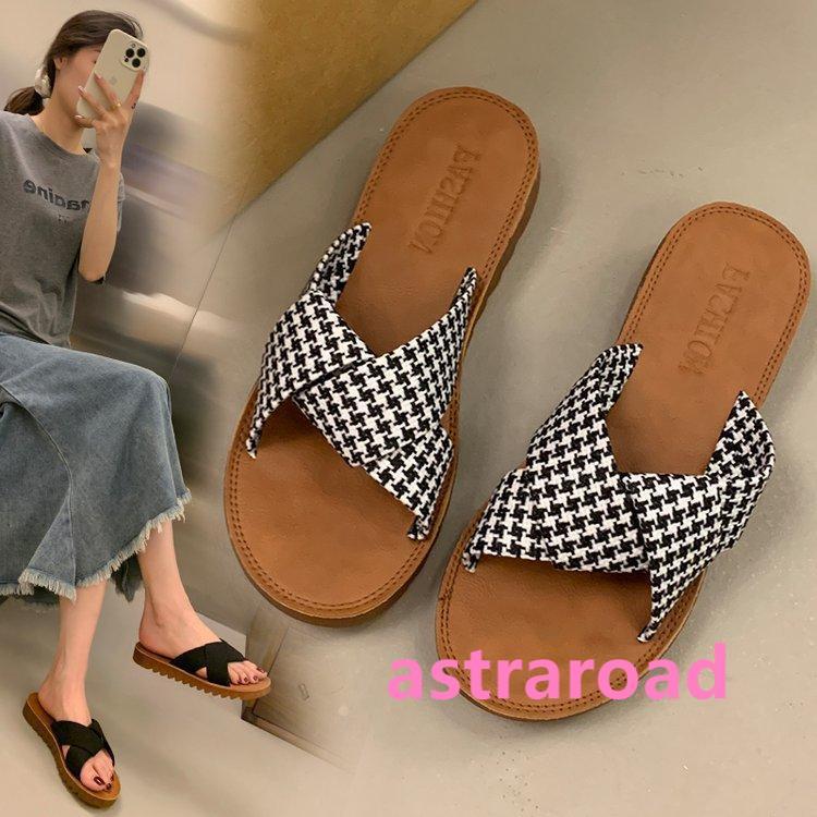 サンダル レディース カワイイ フラット クロスベルトサンダル 靴 歩き