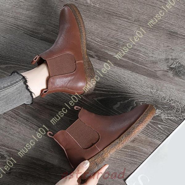 チェルシーブーツ レディース カジュアルブーツ サイドゴアブーツ