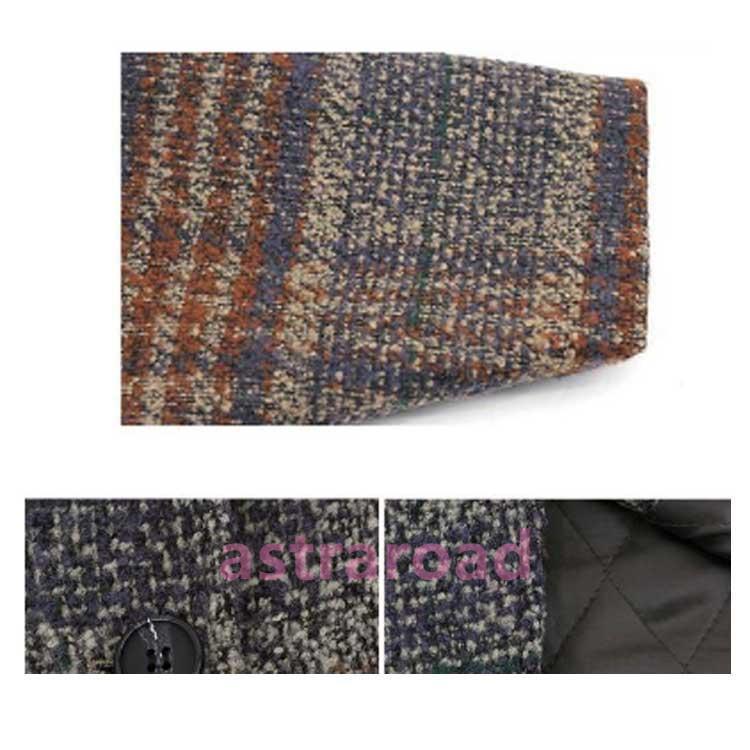 爆買コート レディース チェスターコート チェック柄 ミドル丈 秋冬