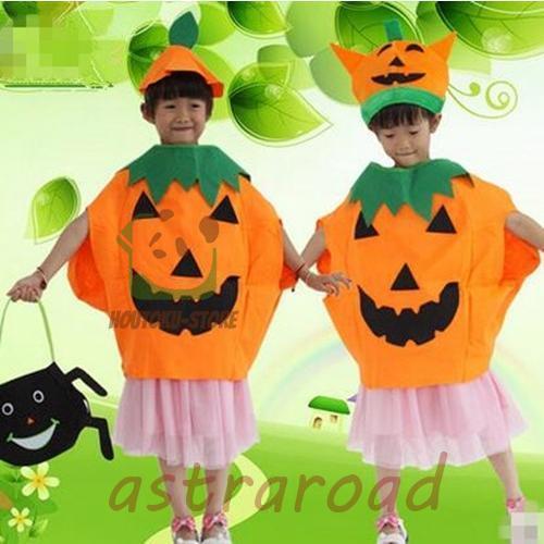 かぼちゃ かぼちゃ服 キッズ コスチューム 親子服 子供用 大人 仮装 パーティー 学園際 文化祭 おもしろ ハロウィン | ブランド登録なし | 02