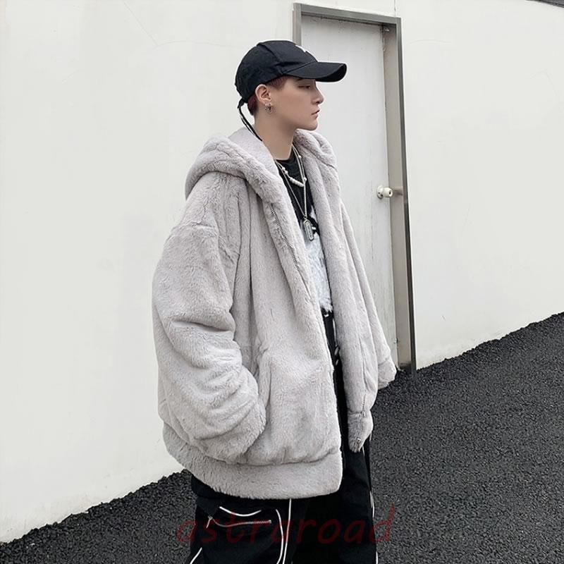 ジャケット コート ビッグシルエット パーカー フード ジャンパー