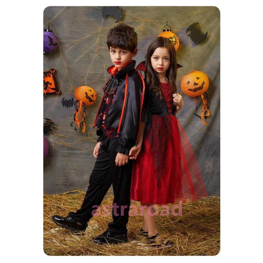 衣装 子供  コスプレ 髪飾り付き こども 魔女 ワンピース バンパイア  衣装 子供 コスプレ コスチューム トップス ズボン |  | 17