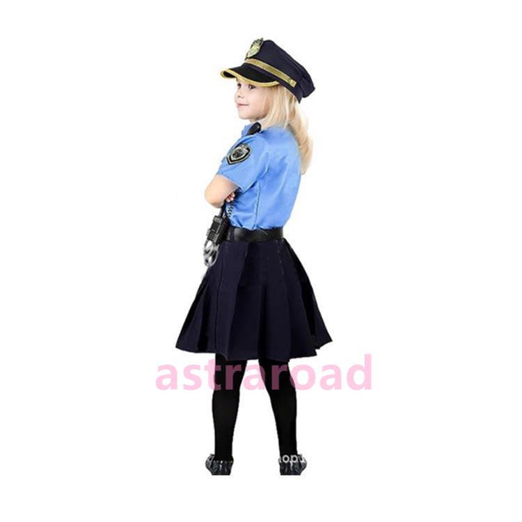 コスプレ ポリス コスチューム キッズ 仮装 衣装 警察官 警察 可愛い