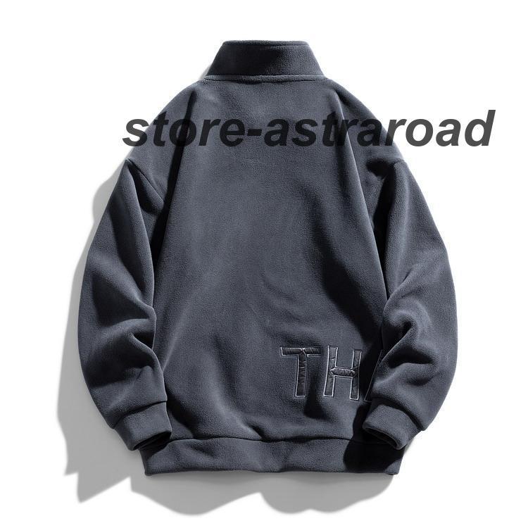 爆買 トレーナー 裏ボア フリーストレーナー ハーフジップ トップス