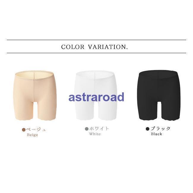 サラッと素材 涼感 ショートレギンス ハーフレギンス スパッツ ひんやり ムレ対策 夏用 インナーパンツ アンダーパンツ ハーフ インナー 夏 | ブランド登録なし | 07