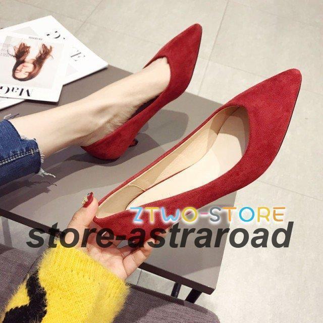 爆買 パンプス ローヒール レディース シューズ ローヒールパンプス