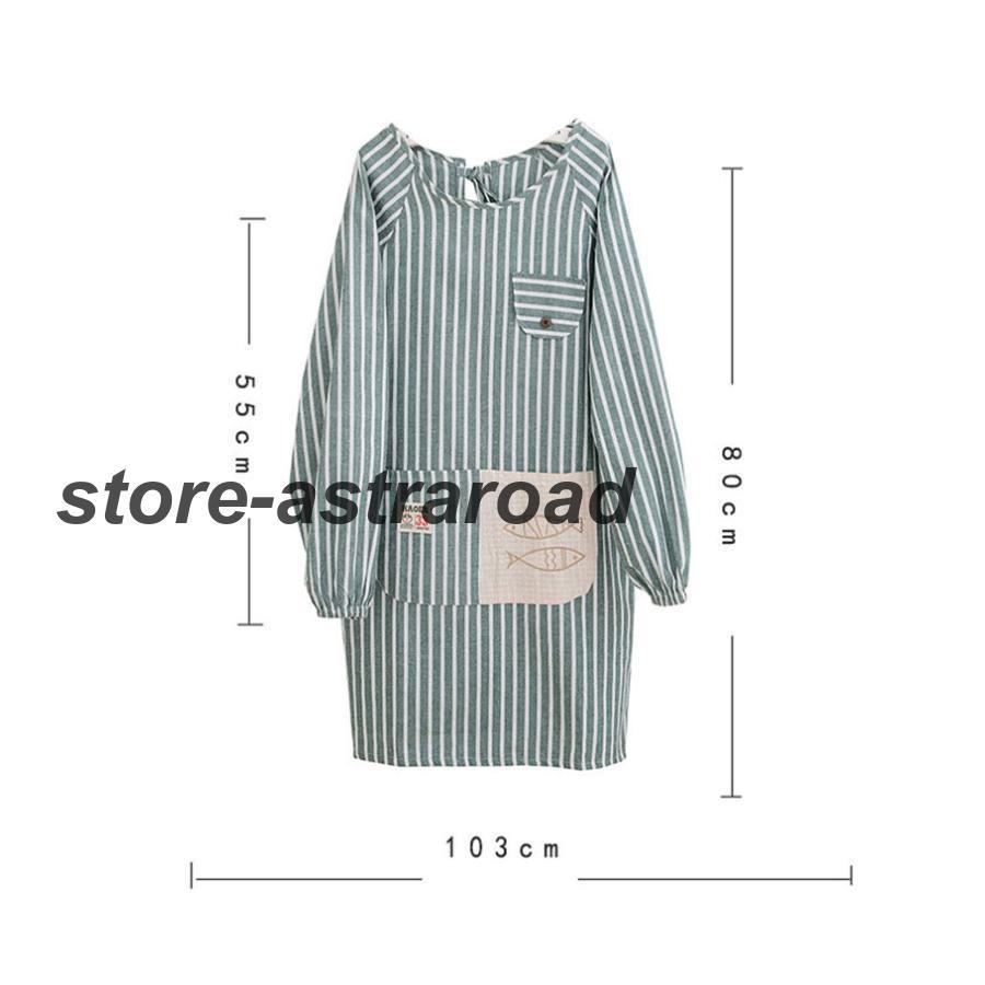 爆買割烹着 かわいい おしゃれ かっぽう着 エプロン スモック 大人