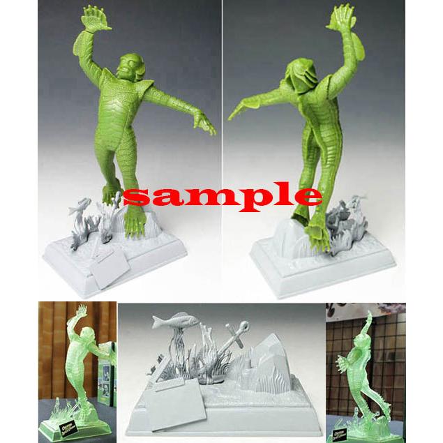 ○メビウスモデル【半魚人】グリーン成型 (1/12スケール ○メビウスモデル【半魚人】グリーン成型 (1/12スケール