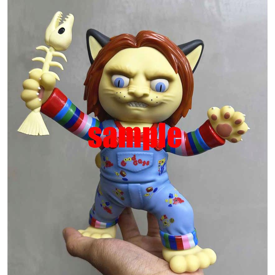 ニャッキー　石黒亜矢子　チャッキー　ソフビ　sofubi チャイルドプレイ UNBOX INDUSTRIES【NYACKY】ニャッキー / チャイルドプレイ