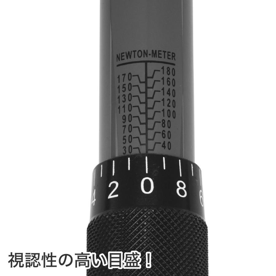 【2024年3月1日販売開始！】AP 1/2DR プリセット型トルクレンチセット グレー TQS046 (限定)｜astroproducts｜03