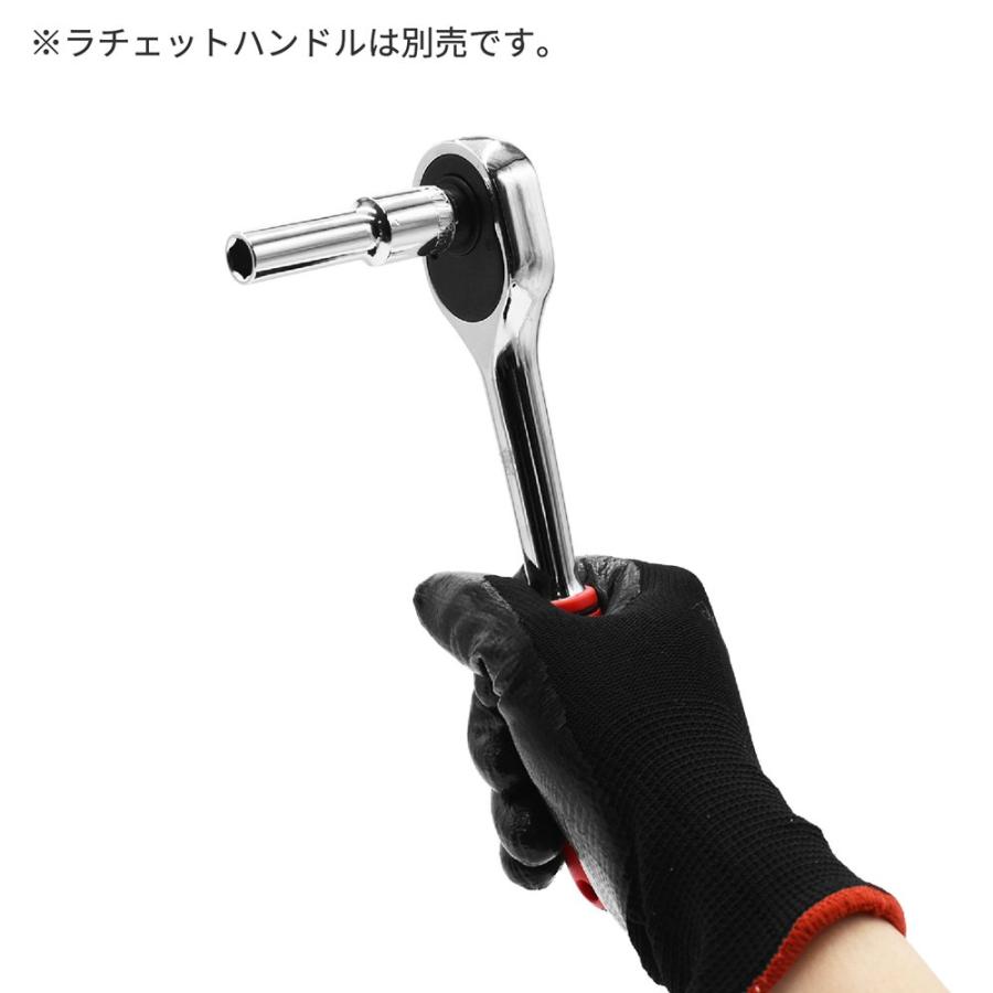 AP 3/8DR ディープソケット 8mm |ソケット ツール 手動工具 自動車工具 メンテナンス 整備 ハンドツール 作業工具 アストロ 回す ボックス レンチ コマ BOX|astroproducts|03
