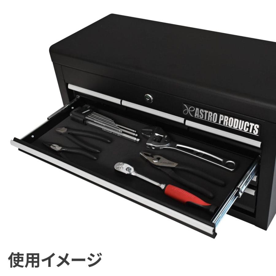 【5/24〜5/26まで10%OFF！】トップチェスト 6段 ブラック TC010｜astroproducts｜10