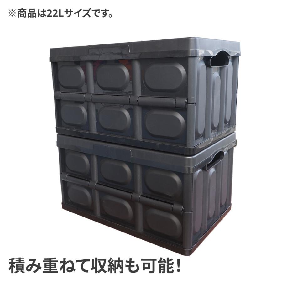 アストロプロダクツ（ASTROPRODUCTS） 折畳プラスチックコンテナ 42L